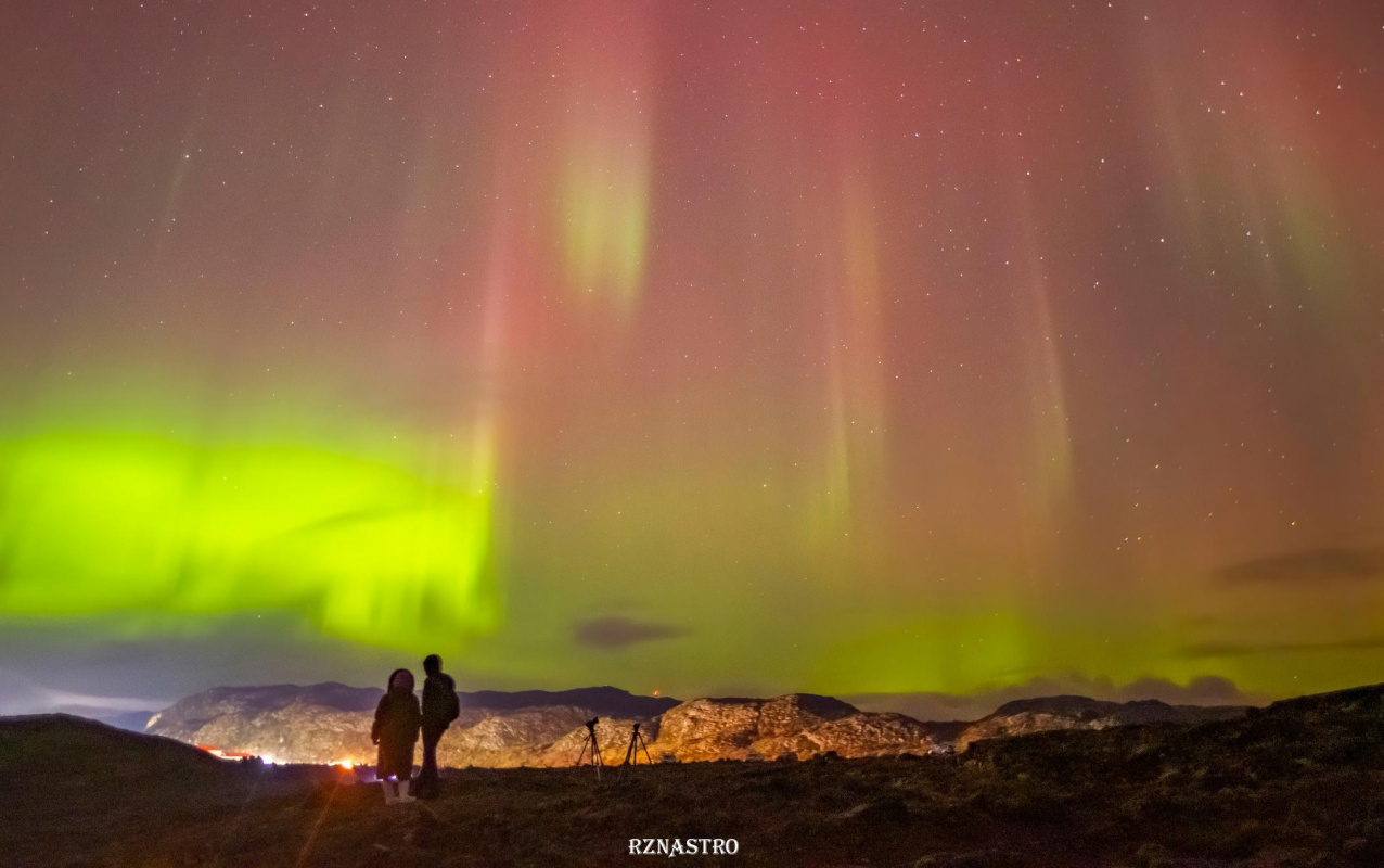 Рязанцы смогут наблюдать северное сияние в ночь на 30 ноября  - 62ИНФО Рязанцы смогут наблюдать северное сияние в ночь на 30 ноября  - 62ИНФО