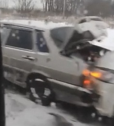 На Московском шоссе в Рязани произошло массовое ДТП  - 62ИНФО На Московском шоссе в Рязани произошло массовое ДТП