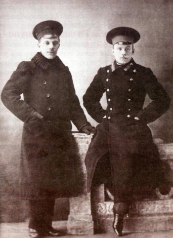 Рязанские гимназисты, около 1910 года.