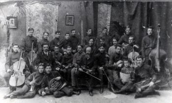 Симфонический оркестр учащихся 2 гимназии. 1911-1913 гг.