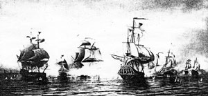 Бой у острова Эзель 24 мая 1719 г. А. Боголюбов