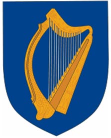 Кельтская арфа – главный музыкальный инструмент бардов, ныне помещена на герб Республики Ирландия.