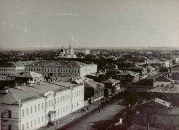 Панорама Рязани начала 20 века