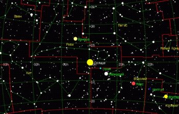 На карте звёздного неба положение Солнца в день весеннего равноденствия (точка весны) является началом системы координат – 0 часов 00 минут.