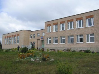 Костинская средняя школа Рыбновского района, Рязанской области. Фото Т.Шустовой.