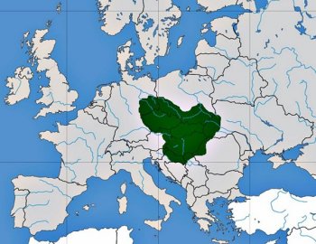 Аварский каганат – в Европу авары пришли с берегов Арала через Кавказ и Северное Причерноморье.