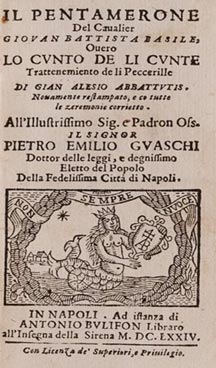 «Пентамерон» 1674 года издания.