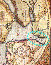 Берингов пролив на карте Меркатора находится на своём месте, правда, называется по-другому – пролив Аниан.
