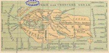 Кусочек Гипербореи – остров Туле попал лишь на карту Ойкумены Эратосфена.