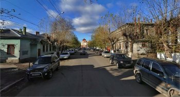 Рязань, современный вид улицы Кудрявцева