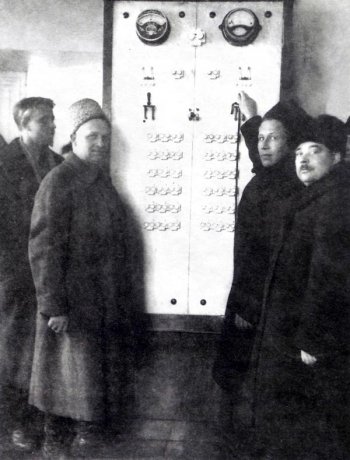 Открытие новой телефонной станции в Рязани, 1927 год.