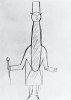 П. Пикассо. Парад. Балет Э. Сати. Эскиз костюма. 1917. Музей Пикассо. Париж 