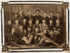 фотография группы членов Рязанского землячества - молодых людей, приехавших из Рязани и ставших студентами учебных заведений Санкт-Петербурга в 1870-х годах. На ней, второй справа в нижнем ряду - молодой Павлов. 