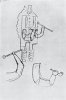 П. Пикассо. Парад. Балет Э. Сати. Эскиз костюма. 1917. Музей Пикассо. Париж 