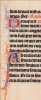 Цвета филигранных инициалов на странице обычно чередуются: красная буква — синий орнамент и наоборот. Реймский миссал. Франция, 1285 — 1297 годы.