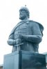 Памятник князю Пожарскому, назначенному воеводой в тяжелое для России и Зарайска время.