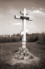 Памятный крест на месте гибели А.В. Ополовникова (декабрь 1994 г.) близ г. Родники Ивановской обл. 