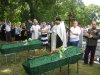 На городском кладбище города Данков состоялось захоронение солдат местного передвижного госпиталя