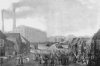 Егорьевск. Вид на Хлудовскую мануфактуру. 1870 год.
