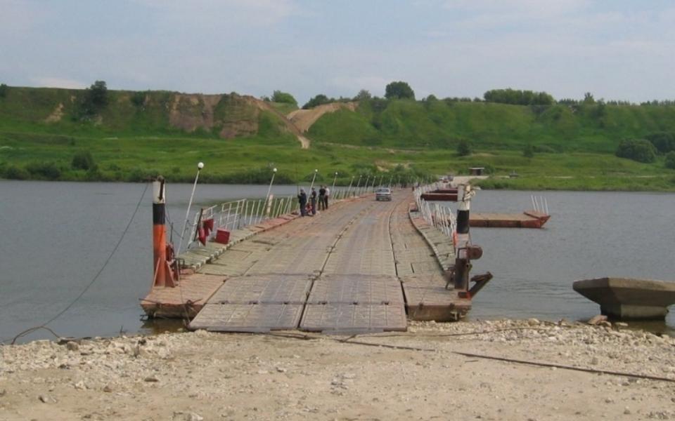 Движение по понтонному мосту в Спасском районе восстановлено  - 62ИНФО