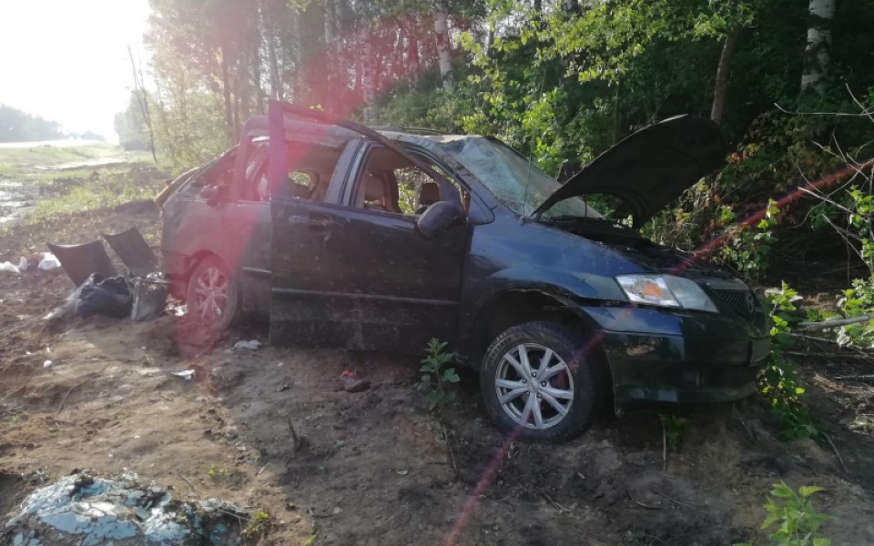 В Шиловском районе Mazda улетела в кювет, пострадали четверо - 62ИНФО В Шиловском районе Mazda улетела в кювет, пострадали четверо - 62ИНФО