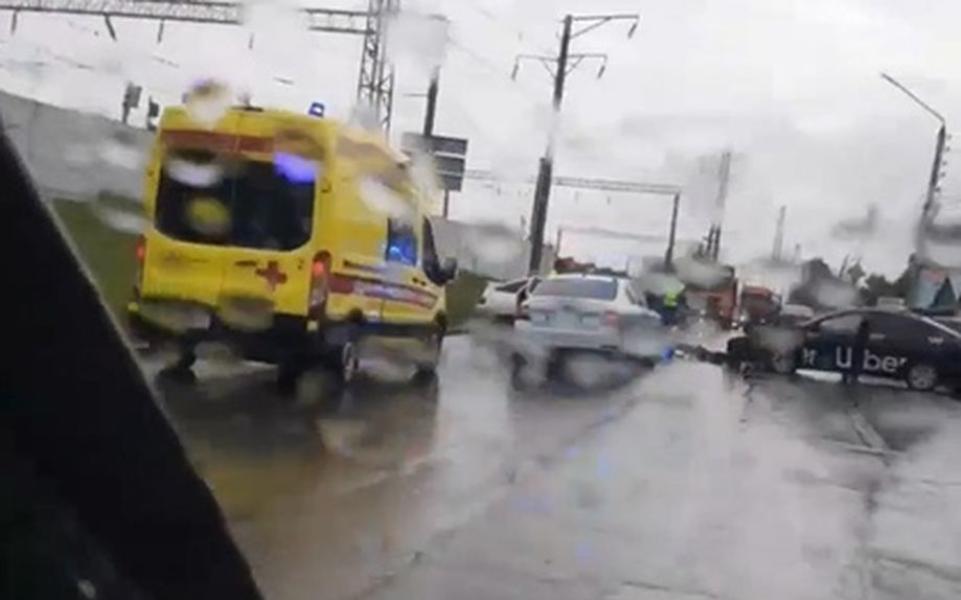 В ДТП на Михайловском шоссе в Рязани пострадали два человека  - 62ИНФО В ДТП на Михайловском шоссе в Рязани пострадали два человека  - 62ИНФО