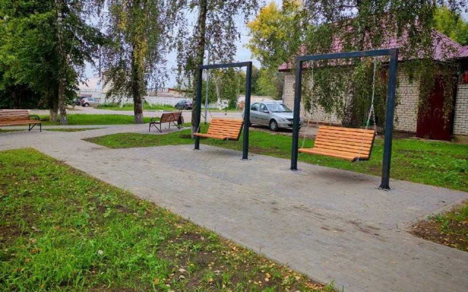 Сквер на улице Большой в Рыбном благоустроили - 62ИНФО Сквер на улице Большой в Рыбном благоустроили - 62ИНФО