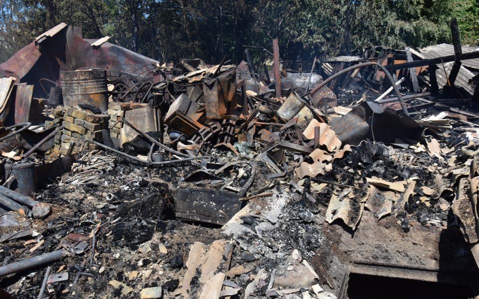 Пожарные всю ночь тушили пожары в Милославском районе - 62ИНФО Пожарные всю ночь тушили пожары в Милославском районе - 62ИНФО