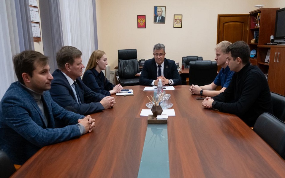 Ректор РГРТУ встретился с главой минэкономразвития Рязанской области - 62ИНФО Ректор РГРТУ встретился с главой минэкономразвития Рязанской области - 62ИНФО