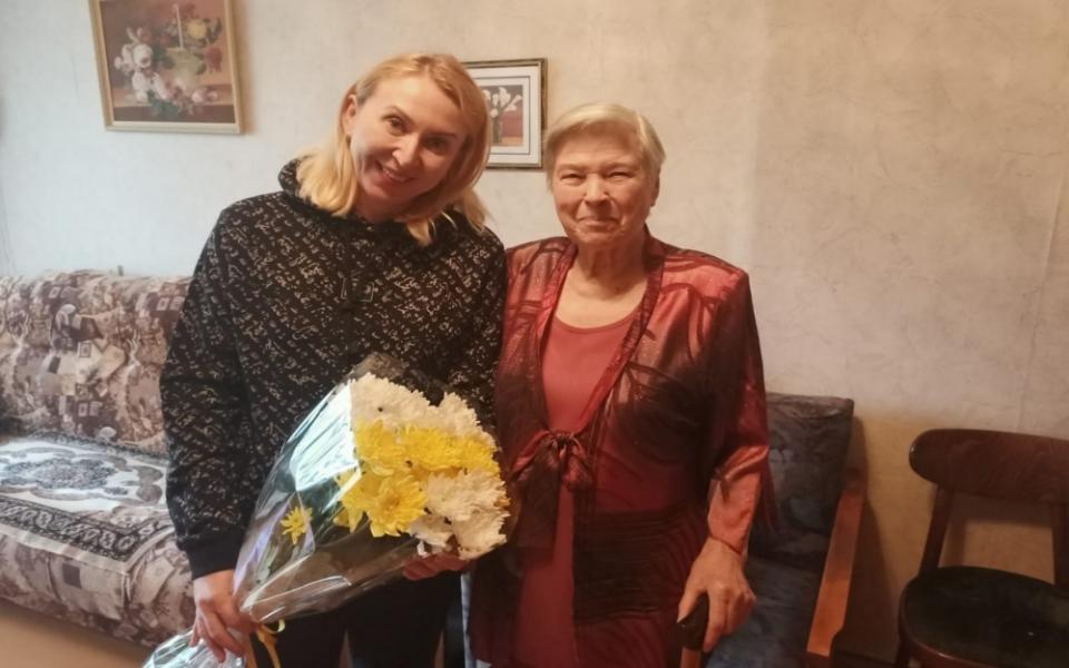 В Рязани поздравили местную жительницу с 90-летием - 62ИНФО В Рязани поздравили местную жительницу с 90-летием - 62ИНФО