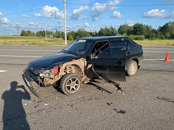 Подросток на мотоцикле попал в аварию в Михайловском районе