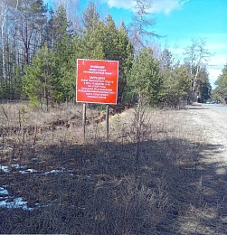 В Солотче окопали леса для противодействия пожарам