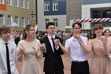 В Рязани школьники отметили последний звонок