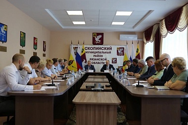 Вице-губернатор Бранов отправился рабочей поездкой в Скопинский район