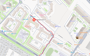 Вязнут фуры: рязанцы пожаловались на снег во дворах на Быстрецкой