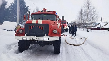 Рязанские спасатели рассказали подробности смертельного пожара в Скопинском районе
