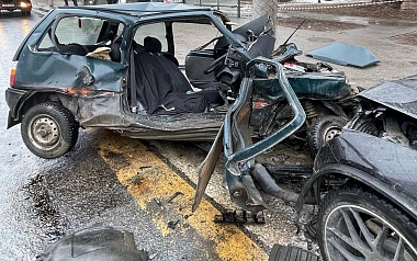 В Рязани в ДТП с Mercedes-Benz и "Окой" в Горроще пострадали водитель и пешеход