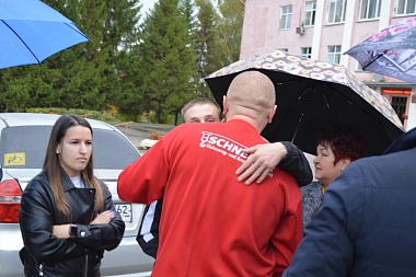 Из Старожиловского района отправили вторую группу мобилизованных из 15 человек