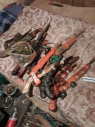 Рязанская полиция нашла в скопинском селе оружейный склад