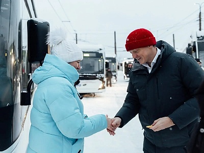 Еще 20 троллейбусов прибыли в Рязань