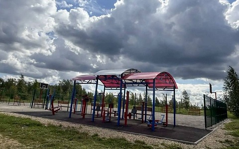В Скопинском округе вандалы испортили спортивные тренажеры