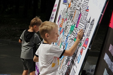 Фото с площадки 62ИНФО на Дне города в ЦПКиО