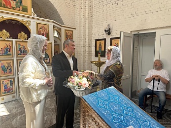 В сасовском селе обвенчались потомки Владимира фон дер Лауница