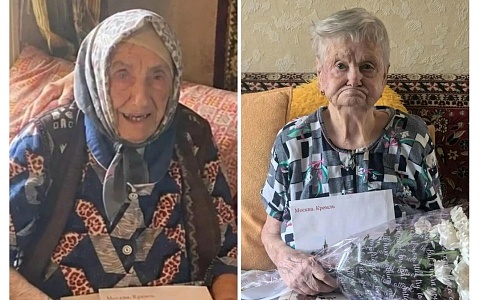 В Пронском округе поздравили двух долгожительниц