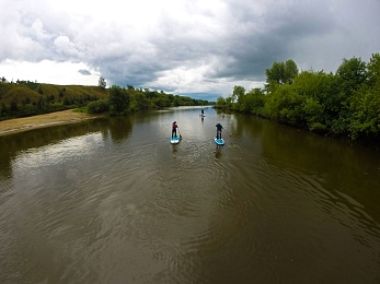 Встань и греби. Первопроходец сапсёрфинга в Рязани — о путешествиях, приключениях и красоте родной природы