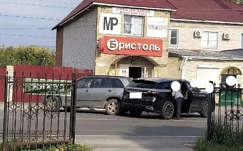 В Касимове произошло ДТП с двумя легковушками