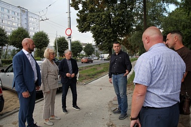 Глава Рязгордумы Татьяна Панфилова проинспектировала ремонт 4-х дорог