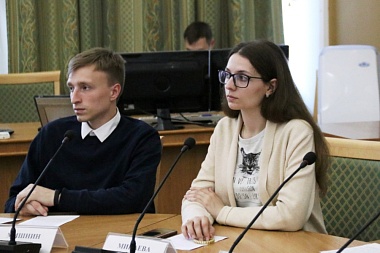 В Рязани состоялось первое заседание Молодёжного парламента