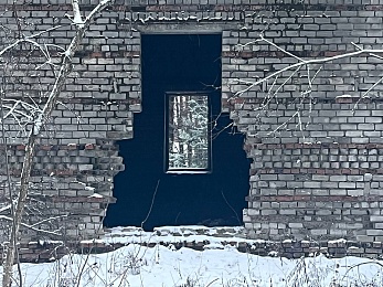 В рязанском лесу сфотографировали заброшки и лестницу в никуда - 62ИНФО В рязанском лесу сфотографировали заброшки и лестницу в никуда