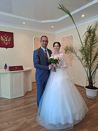 Огненные пары августа: Рязанский ЗАГС показал фото свадеб 